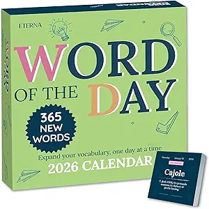 2026 Word of the Day Tear-Off Calendar