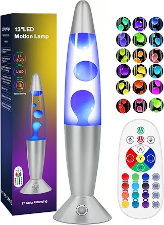 17-Color LED Liquid Motion Lamp